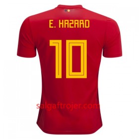 Belgien Fodboldtrøjer E.Hazard 10 Hjemmebanesæt VM 2018